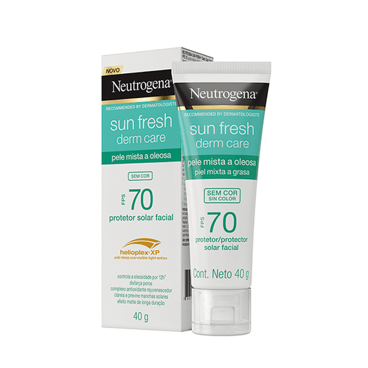 NEUTROGENA BLOQ/SUN FRESH PIEL MISTA FPS70X40G