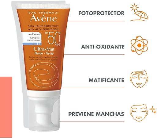 AVENE SOLAR ULTRA MAT FLUIDO X 50ML