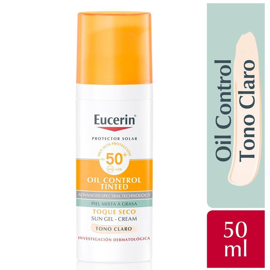 EUCERIN BLOQ/FACIAL OILCONTROL FPS50X50ML TONOCLARO