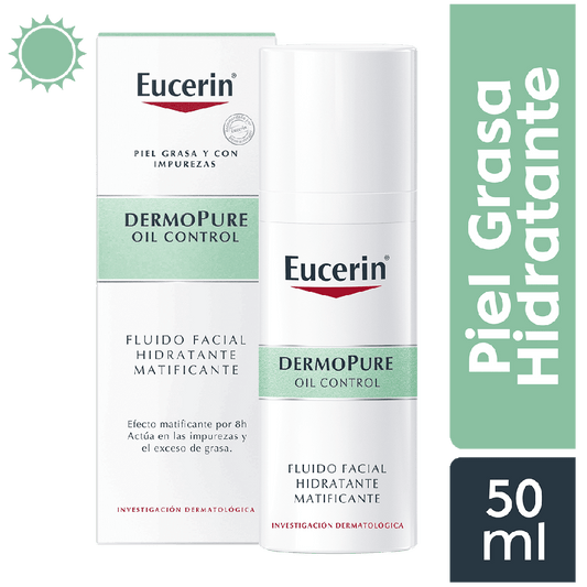 EUCERIN CREMA FLUIDO FACIAL MATIFI. X 50ML