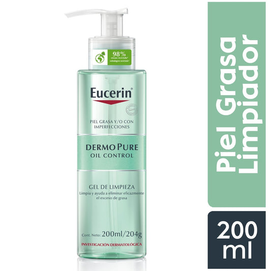 EUCERIN D/PURE OIL GEL/L.200ML