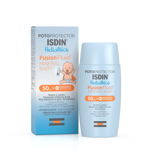 ISDIN FOTOPROTECTOR PEDIATRICS FUSION MINERAL BABY