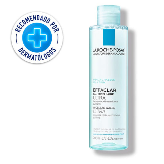 LA ROCHE-POSAY EFFACLAR AGUA MICELAR ULTRA PIELE GRASAX200ML